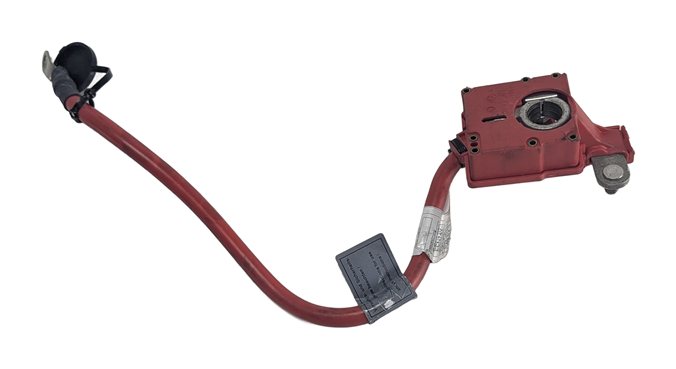 Thumbnail 2: 2011 BMW 335I (E90) 3.0L POSITIVE BATTERY POWER CABLE w/ SAFETY TERMINAL CLAMP