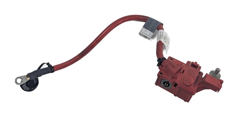 Thumbnail 3: 2011 BMW 335I (E90) 3.0L POSITIVE BATTERY POWER CABLE w/ SAFETY TERMINAL CLAMP