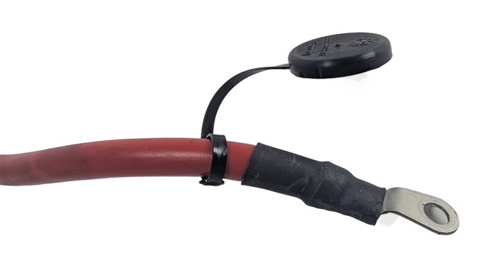 Thumbnail 5: 2011 BMW 335I (E90) 3.0L POSITIVE BATTERY POWER CABLE w/ SAFETY TERMINAL CLAMP