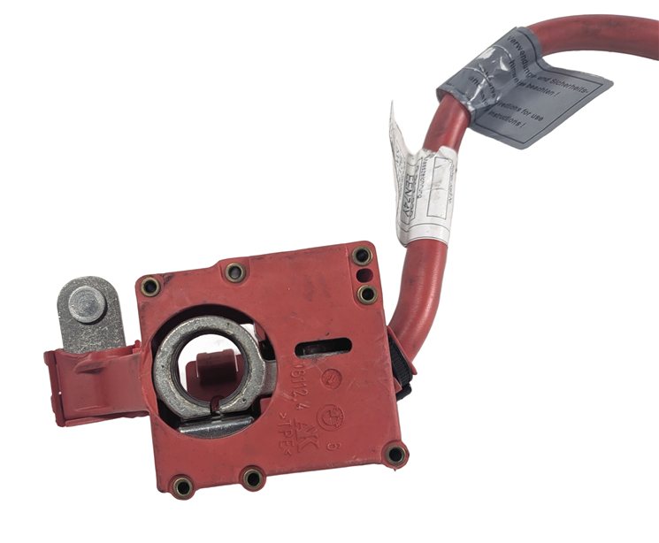 Thumbnail 6: 2011 BMW 335I (E90) 3.0L POSITIVE BATTERY POWER CABLE w/ SAFETY TERMINAL CLAMP