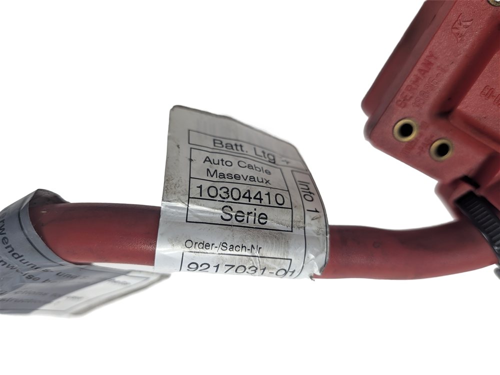 Thumbnail 9: 2011 BMW 335I (E90) 3.0L POSITIVE BATTERY POWER CABLE w/ SAFETY TERMINAL CLAMP