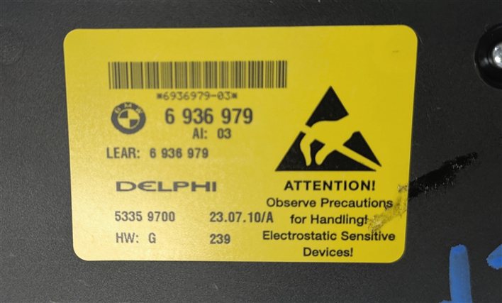 Thumbnail 7: 2011 BMW 335I (E90) FRONT LEFT DRIVER POWER MEMORY SEAT ADJUST ADJUSTMENT SWITCH