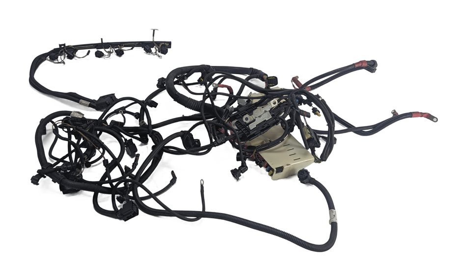 Thumbnail 2: 2011 BMW 335I (E90) 3.0L (N55) TURBO ENGINE MOTOR WIRE WIRING HARNESS LOOM