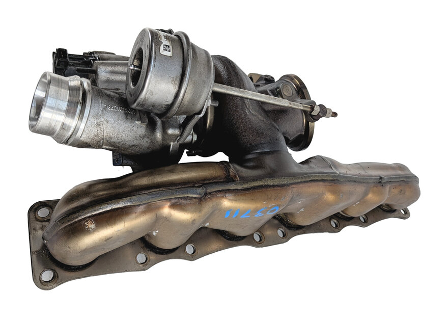 Thumbnail 4: 11-15 BMW 535i 535iGT 640i 740i (F01 F06 F07 F10) 3.0L N55 TURBO TURBOCHARGER
