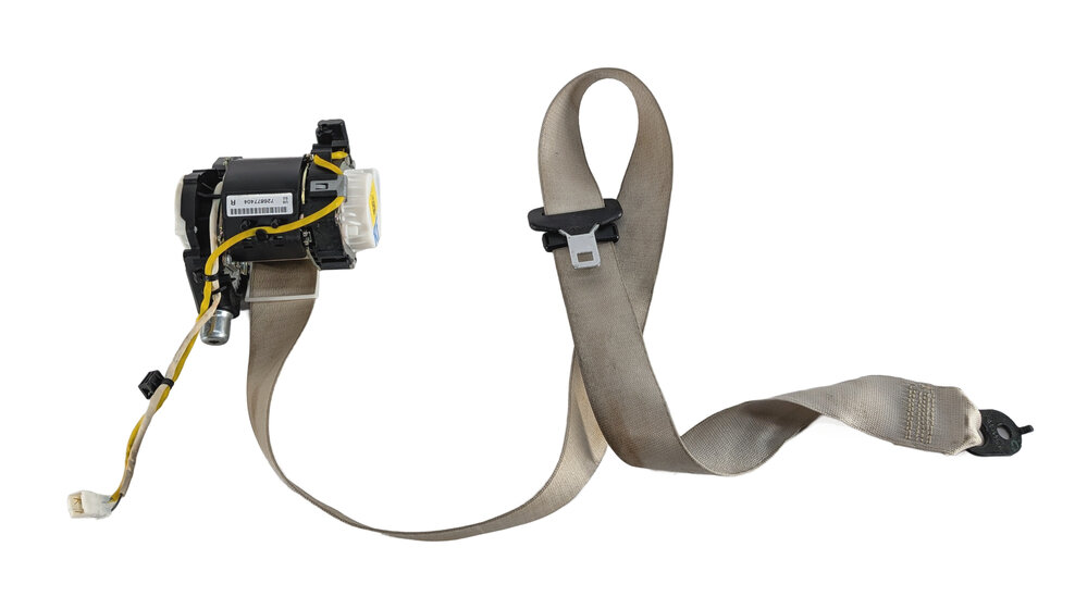 Thumbnail 3: 12-14 BMW 6 M6 (F06 F12 F13) RIGHT FRONT PASSENGER SEATBELT RETRACTOR (Beige)
