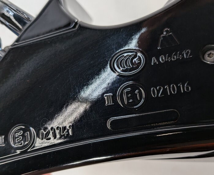 Thumbnail 9: 12-15 BMW 6 SERIES F06 F12 F13 RIGHT MIRROR CAM PFOLD HEAT AUTODIM BLIND (Black)