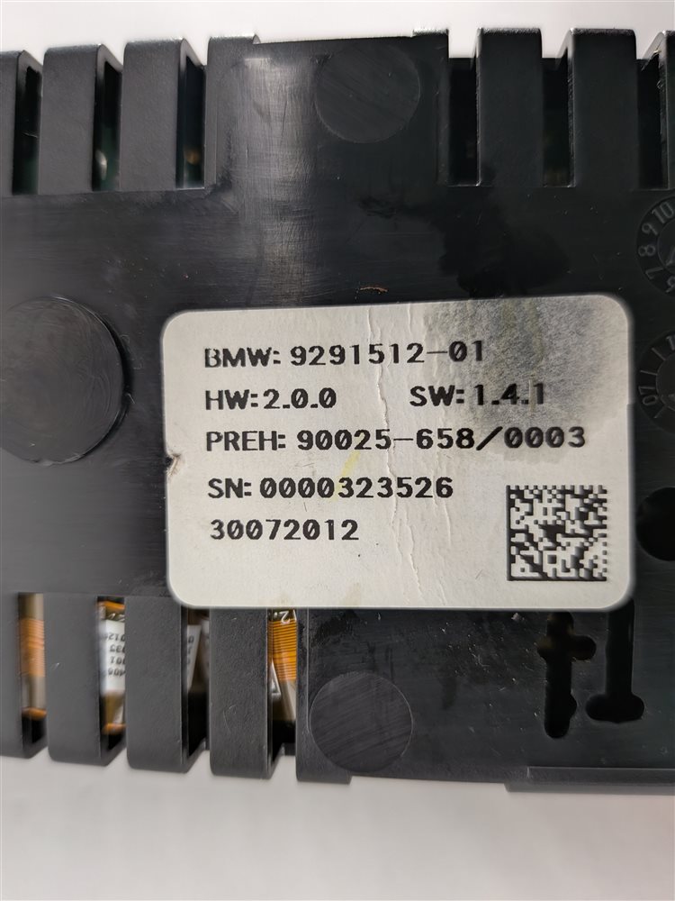 Thumbnail 9: 09-17 BMW 528i 535i 550i 645i 740i 750i 760i (F01 F10) REAR TEMPERATURE CONTROL