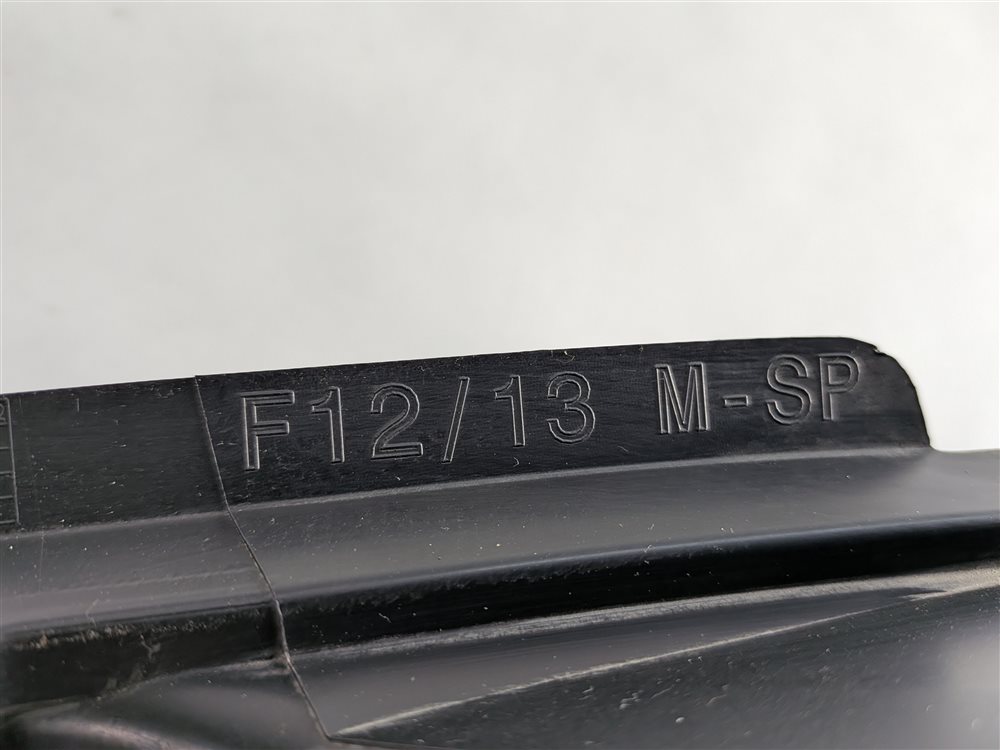 Thumbnail 10: 12-19 BMW 640i 650i (F06 F12 F13) M-AERO FRONT CENTER LOWER BUMPER GRILLE VENT
