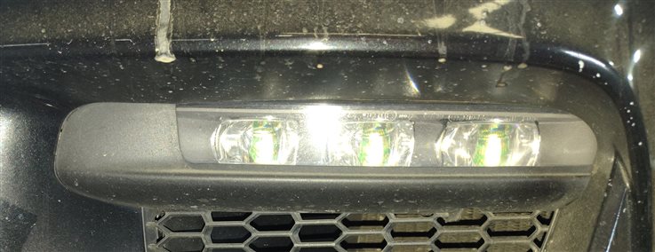 Thumbnail 2: 12-19 BMW 6 SERIES F06 F12 F13 FRONT LEFT FOG LIGHT LED DRL DAYTIME RUNNING LAMP