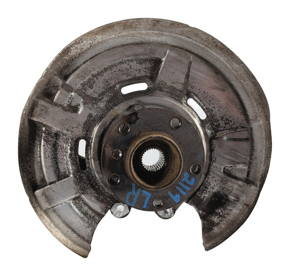 Thumbnail 2: 2013-2019 BMW 640i 650i (F06) GRAN COUPE SEDAN REAR LEFT SPINDLE KNUCKLE HUB