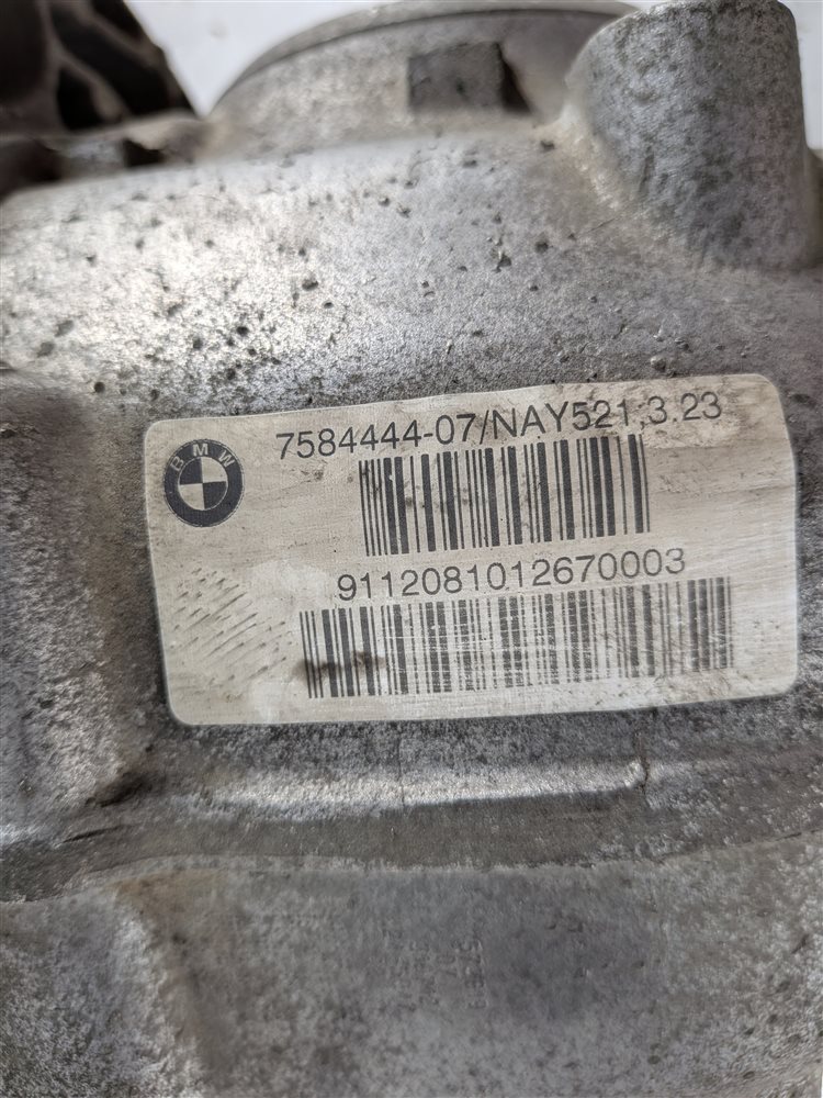 Thumbnail 8: 11-19 BMW 528i 535i 640i (F10 F12) REAR DIFFERENTIAL GEAR CARRIER (3.23 RATIO)