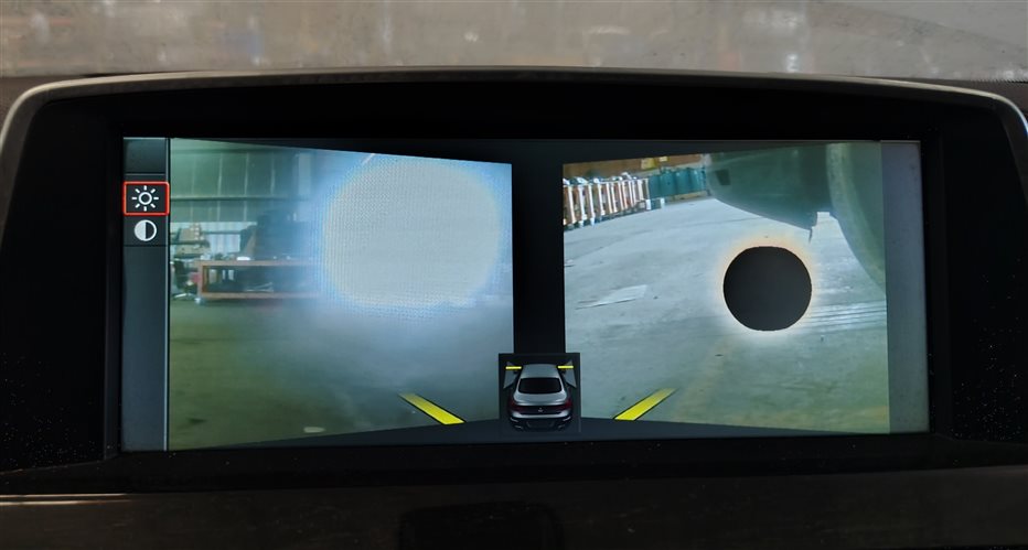 Thumbnail 2: 09-18 BMW 3 4 5 6 7 X5 X6 (F01 F02 F06 F10 F12 F13 F30 F32) FRONT BUMPER CAMERA
