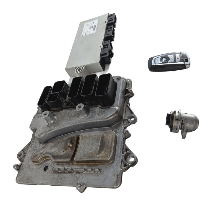 Thumbnail 5: 2013 BMW 640I GRAN COUPE F06 3.0L N55 ENGINE DME CAS4 ECU IMMOBILIZER KEY SET/4