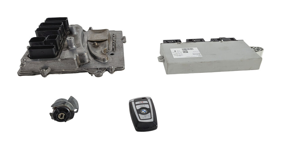 Thumbnail 6: 2013 BMW 640I GRAN COUPE F06 3.0L N55 ENGINE DME CAS4 ECU IMMOBILIZER KEY SET/4