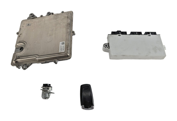 Thumbnail 7: 2013 BMW 640I GRAN COUPE F06 3.0L N55 ENGINE DME CAS4 ECU IMMOBILIZER KEY SET/4