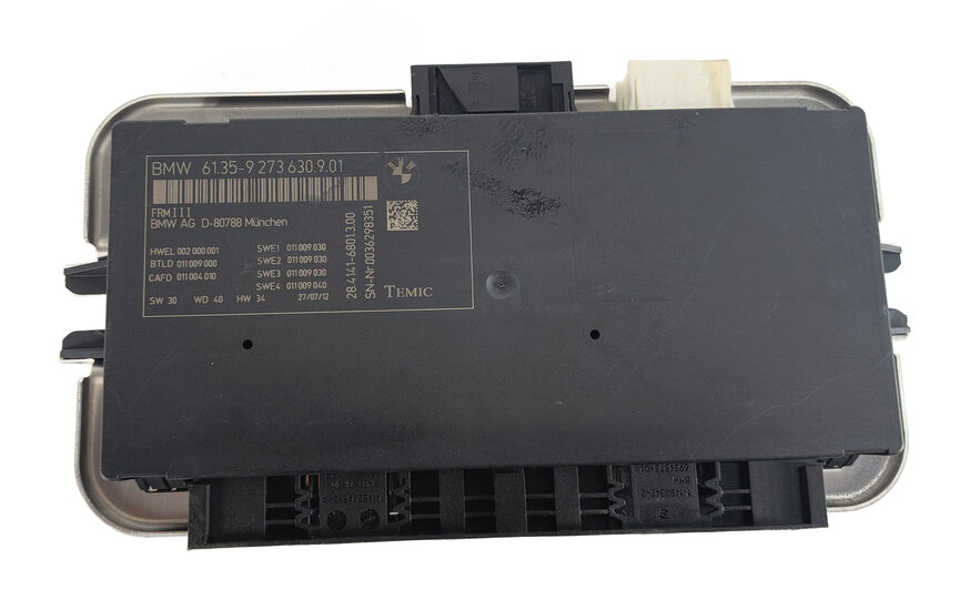 Thumbnail 7: 10-17 BMW 5 6 7 M5 X3 X4 (F06 F10 F12 F25 F26) FRM III BODY LIGHT CONTROL MODULE