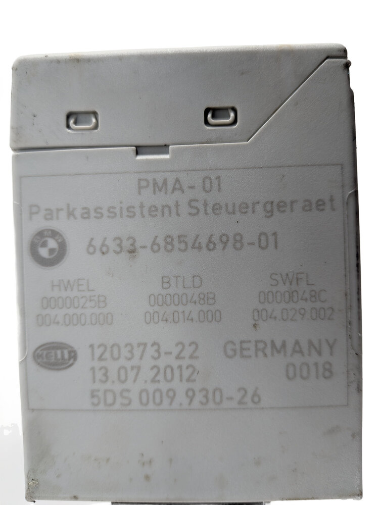 Thumbnail 8: 11-19 BMW 5 6 SERIES (F10 F06 F12 F13) AUTOMATIC AUTO PARK ASSIST CONTROL MODULE