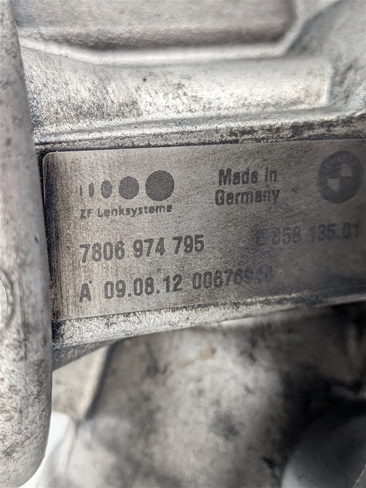 Thumbnail 7: 11-19 BMW 528i 535i 550i (F01 F06 F07 F10) RWD ELECTRIC STEERING RACK & PINION