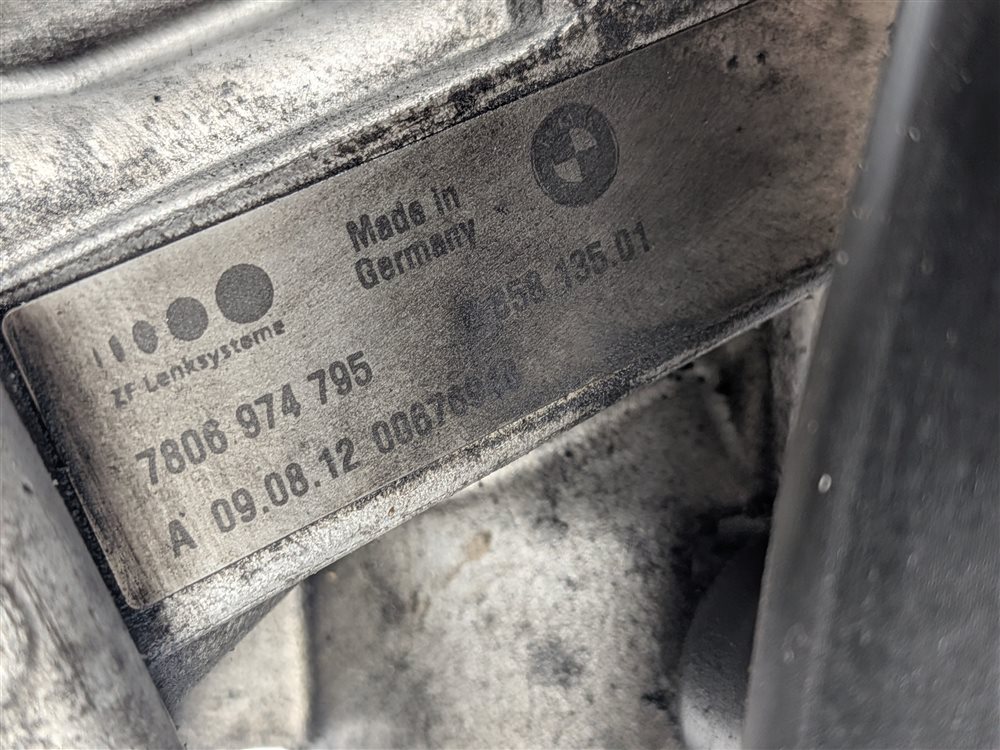 Thumbnail 8: 11-19 BMW 528i 535i 550i (F01 F06 F07 F10) RWD ELECTRIC STEERING RACK & PINION