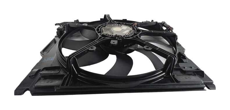 Thumbnail 2: 10-19 BMW 5 6 7 F01 F10 3.0L N54 N55 850 WATT RADIATOR COOLING FAN w/ SHROUD