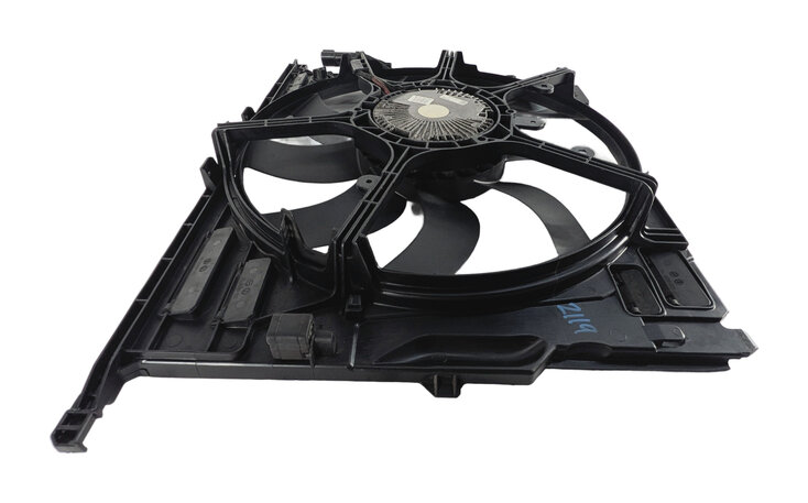 Thumbnail 4: 10-19 BMW 5 6 7 F01 F10 3.0L N54 N55 850 WATT RADIATOR COOLING FAN w/ SHROUD