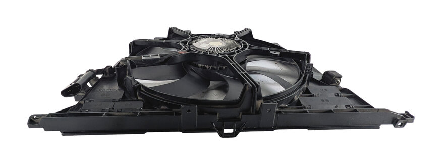 Thumbnail 5: 10-19 BMW 5 6 7 F01 F10 3.0L N54 N55 850 WATT RADIATOR COOLING FAN w/ SHROUD