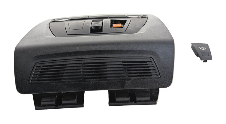 Thumbnail 2: 2013 BMW 640I GRAN COUPE F06 ROOF DOME READING LIGHT SUNROOF SOS SWITCH (Black)