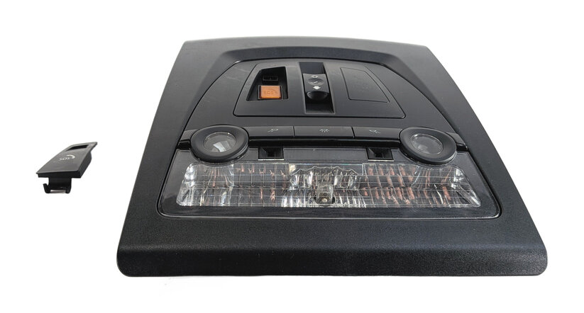 Thumbnail 6: 2013 BMW 640I GRAN COUPE F06 ROOF DOME READING LIGHT SUNROOF SOS SWITCH (Black)