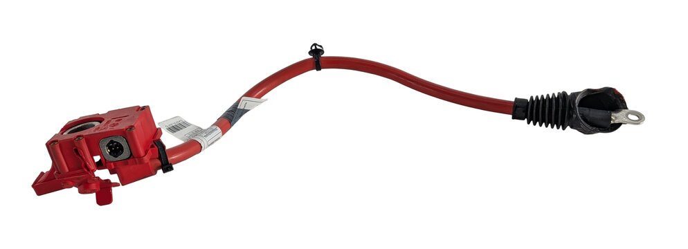 Thumbnail 2: 2013 BMW 640I GRAN COUPE (F06) 3.0L POSITIVE BATTERY CABLE w/ SAFETY TERMINAL