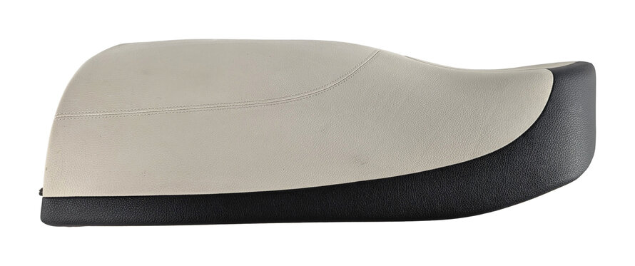 Thumbnail 4: 2013 BMW 640I GRAN COUPE (F06) REAR LEFT SEAT SIDE BOLSTER CUSHION TRIM (White)