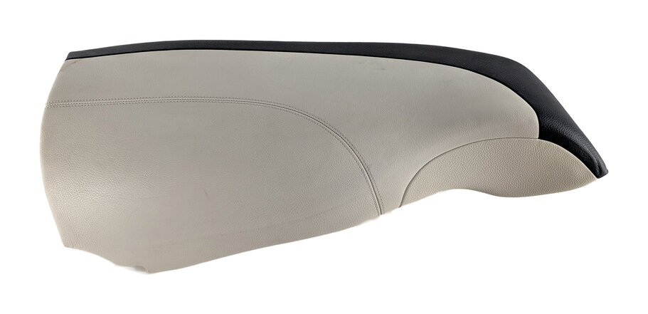 Thumbnail 3: 2013 BMW 640I GRAN COUPE (F06) REAR RIGHT SEAT SIDE BOLSTER CUSHION TRIM (White)