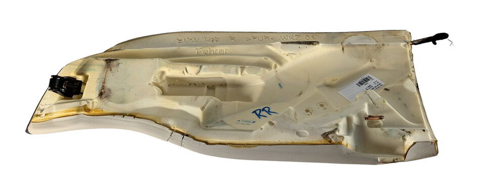 Thumbnail 6: 2013 BMW 640I GRAN COUPE (F06) REAR RIGHT SEAT SIDE BOLSTER CUSHION TRIM (White)
