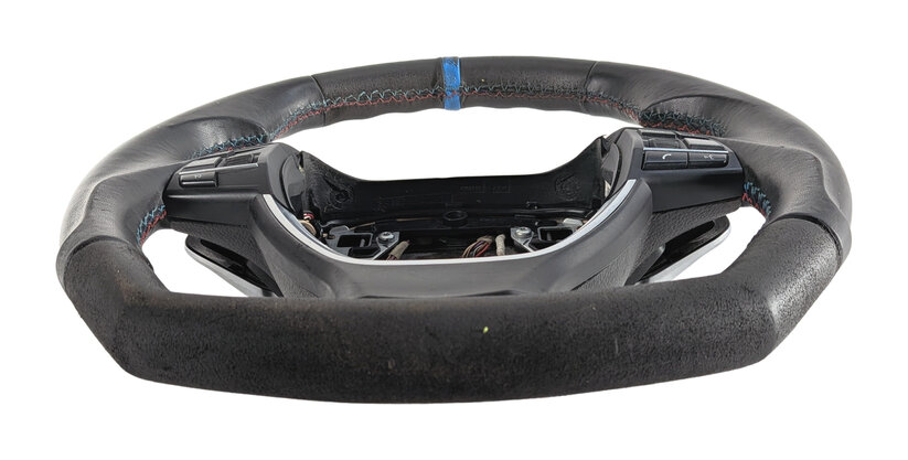 Thumbnail 2: 11-13 BMW 5 6 7 F10 F06 F01 3 SPOKE w/ LANE DEPART HEATED STEERING WHEEL (Black)
