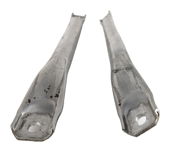 Thumbnail 2: 2013 BMW 640I GRAN COUPE F06 REAR LEFT & RIGHT ENGINE BAY CROSS BRACE BAR SET/2