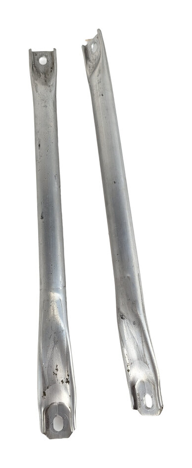 Thumbnail 3: 2013 BMW 640I GRAN COUPE F06 REAR LEFT & RIGHT ENGINE BAY CROSS BRACE BAR SET/2