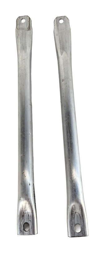 Thumbnail 7: 2013 BMW 640I GRAN COUPE F06 REAR LEFT & RIGHT ENGINE BAY CROSS BRACE BAR SET/2