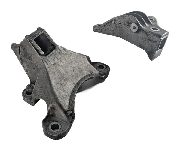 13 BMW 640I GRAN COUPE F06 3.0L N55 ENGINE LEFT/RIGHT MOTOR MOUNT BRACKET SET/2