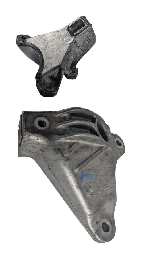 Thumbnail 4: 13 BMW 640I GRAN COUPE F06 3.0L N55 ENGINE LEFT/RIGHT MOTOR MOUNT BRACKET SET/2