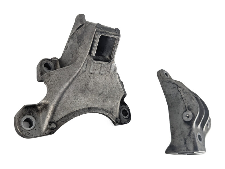 Thumbnail 5: 13 BMW 640I GRAN COUPE F06 3.0L N55 ENGINE LEFT/RIGHT MOTOR MOUNT BRACKET SET/2
