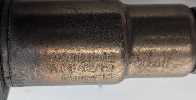 Thumbnail 8: 2013 BMW 640I GRAN COUPE F06 3.0L N55 ENGINE OXYGEN O2 PRE/POST CAT SENSOR SET/2