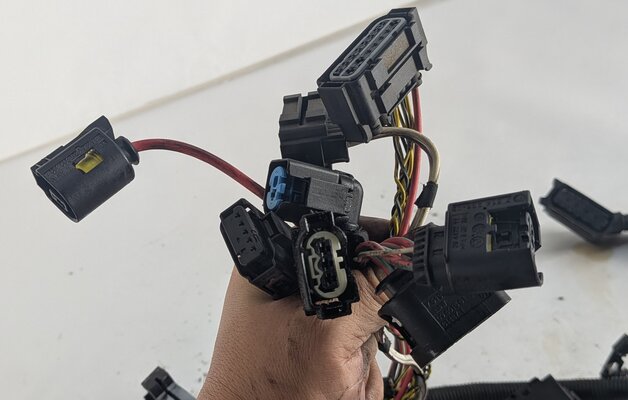Thumbnail 11: 2013 BMW 640I GRAN COUPE (F06) 3.0L (N55) ENGINE MOTOR WIRE WIRING HARNESS LOOM