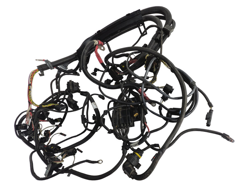Thumbnail 4: 2013 BMW 640I GRAN COUPE (F06) 3.0L (N55) ENGINE MOTOR WIRE WIRING HARNESS LOOM