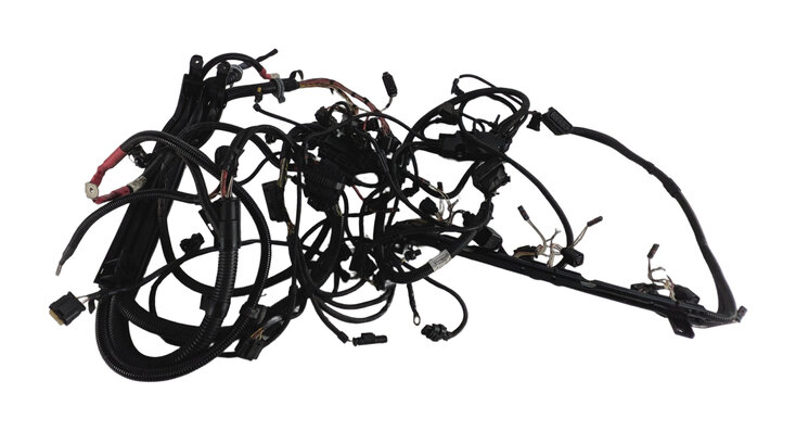 Thumbnail 7: 2013 BMW 640I GRAN COUPE (F06) 3.0L (N55) ENGINE MOTOR WIRE WIRING HARNESS LOOM