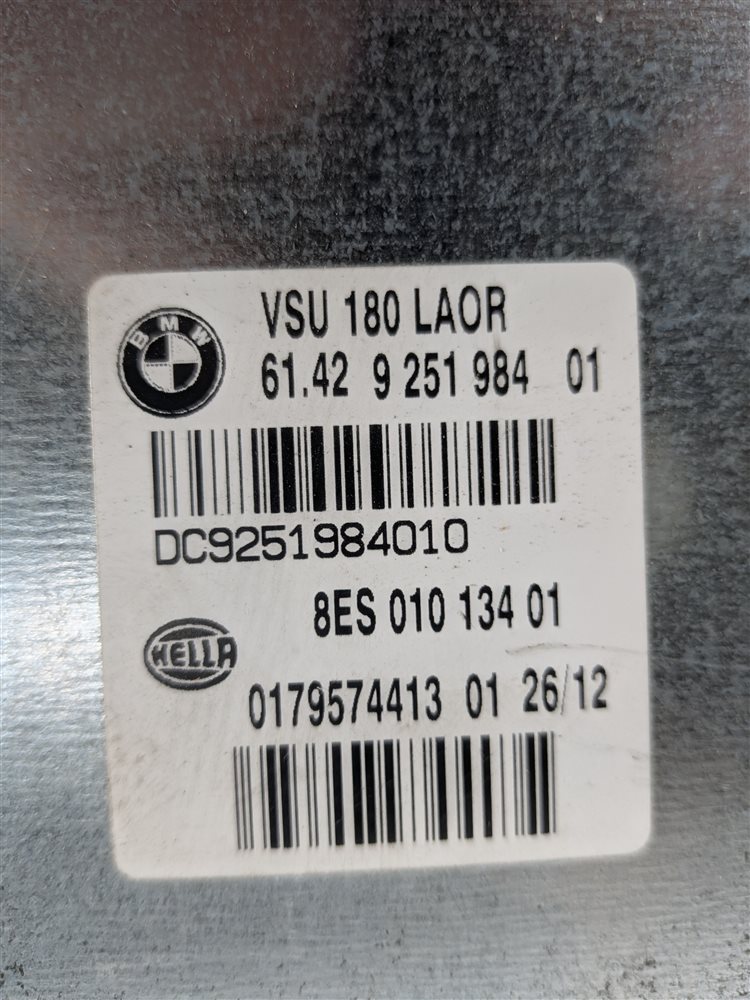 Thumbnail 7: 2013 BMW 640I GRAN COUPE (F06) VOLTAGE CONVERTER CONTROL MODULE COMPUTER UNIT