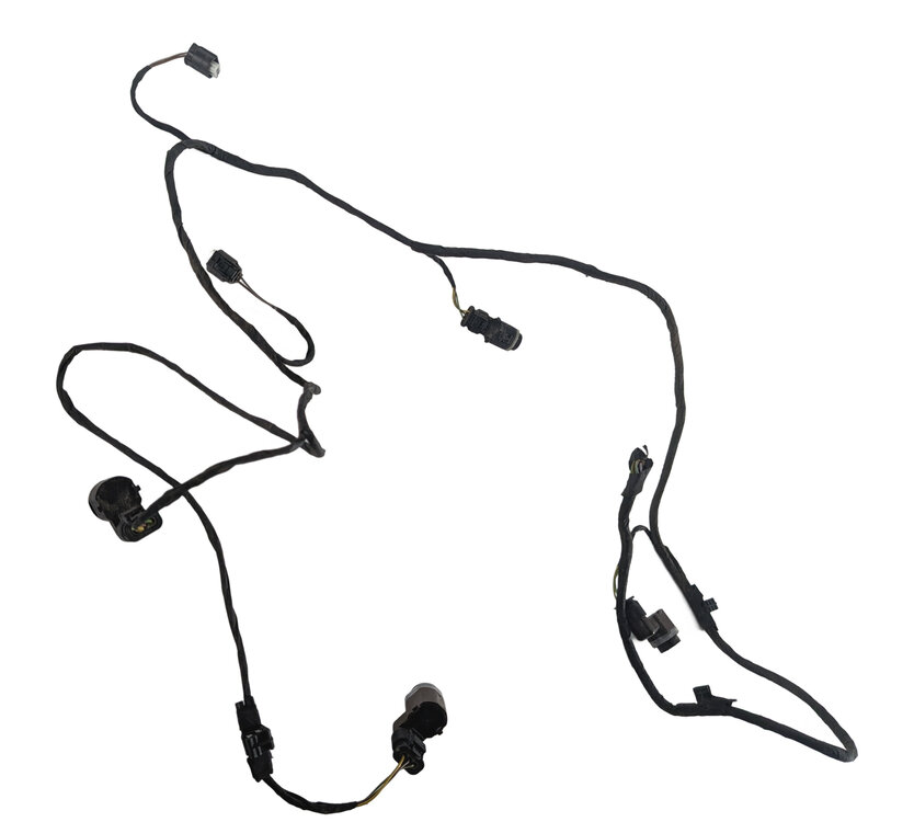 Thumbnail 5: 2013 BMW 640I GRAN COUPE F06 FRONT PDC PARKING SENSOR SET/4 w/ HARNESS (Black)
