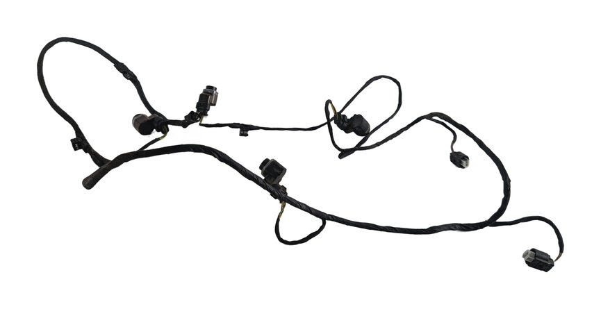 Thumbnail 6: 2013 BMW 640I GRAN COUPE F06 FRONT PDC PARKING SENSOR SET/4 w/ HARNESS (Black)