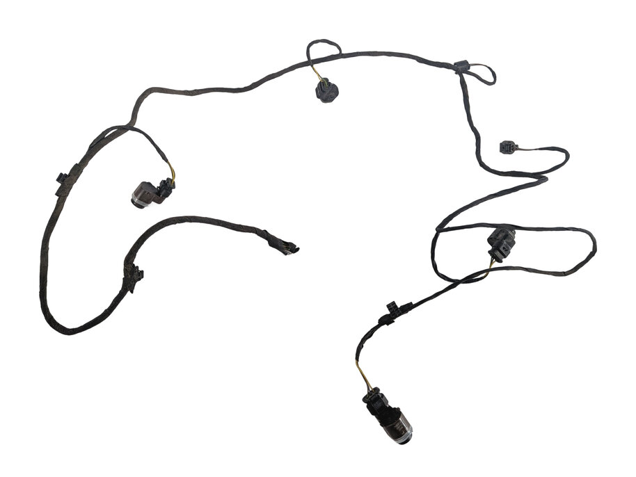 Thumbnail 7: 2013 BMW 640I GRAN COUPE F06 FRONT PDC PARKING SENSOR SET/4 w/ HARNESS (Black)