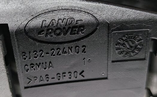 Thumbnail 9: 15-19 ROVER DISCOVERY SPORT (L550) REAR RIGHT PASSIVE DOOR HANDLE (Grey)