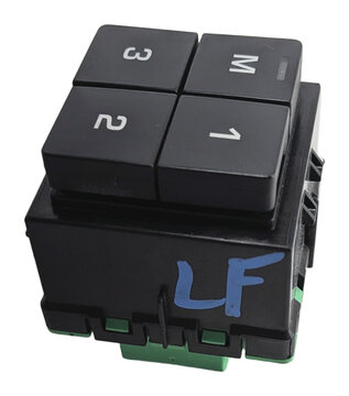 Thumbnail 5: 15-20 DISCOVERY SPORT ROVER SPORT VELAR DRIVER MEMORY SEAT SWITCH (BLACK)