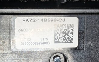 Thumbnail 8: 15-16 LAND ROVER DISCOVERY SPORT L550 FRONT AC HEATER SEAT CLIMATE CONTROL PANEL